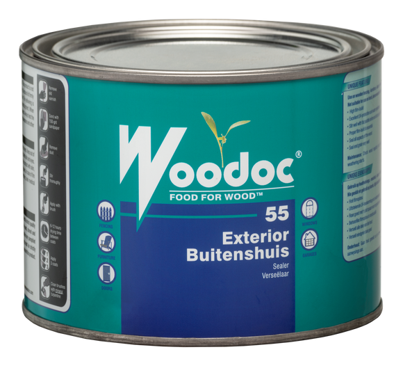 Image of Woodoc 55 Exterior Gloss Wax Sealer 1L-Meranti in Woodcare Products