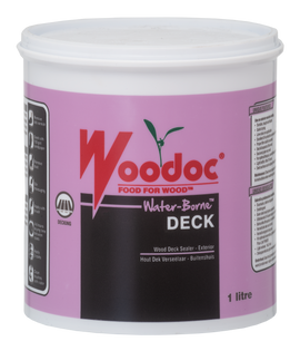 Image of Woodoc Water-Borne Deck 1L Clear Matt in Woodcare Products