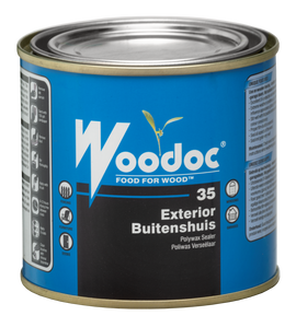 Image of Woodoc 35 Exterior Low Gloss Wax Sealer 500Ml-Dark Brown in Woodcare Products