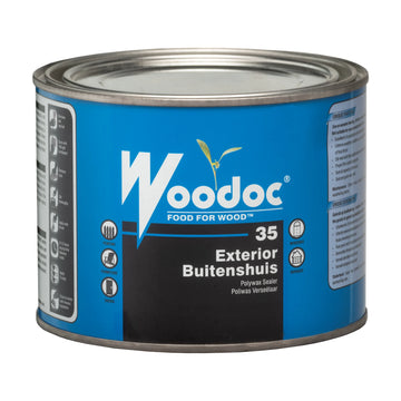 Woodoc 35 Exterior Low Gloss Wax Sealer 1L Dark Brown - image 01