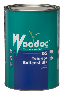 Image of Woodoc 55 Exterior Gloss Wax Sealer 5L-Dark Brown in Woodcare Products