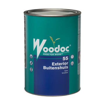 Woodoc 55 Exterior Gloss Wax Sealer 5L-Dark Brown - image 01