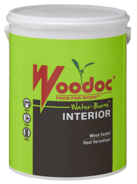 Woodoc Water-Borne Interior Matt Wood Sealer 5L Clear