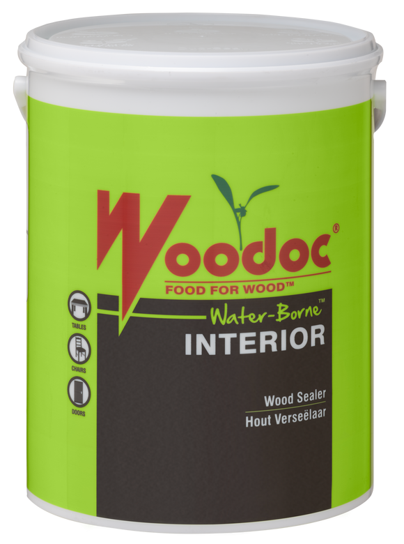 Woodoc Water-Borne Interior Matt Wood Sealer 5L Clear