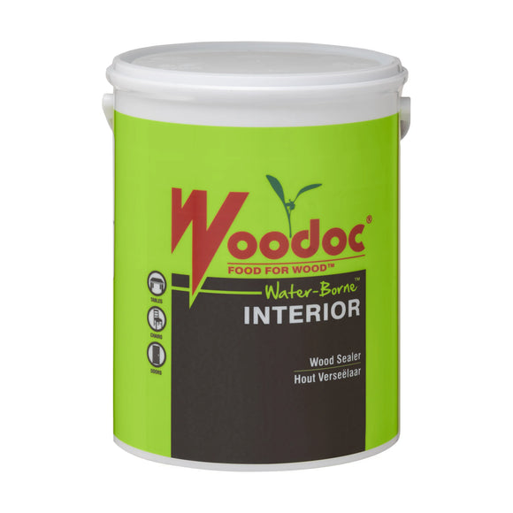 Woodoc Water-Borne Interior Matt Wood Sealer 5L Clear - image 01