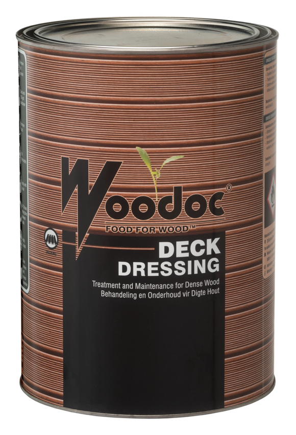 Image of Woodoc Deck Dressing 5L Deep Brown in Woodcare Products