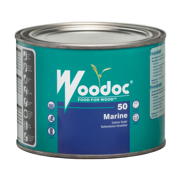 Woodoc 50 Exterior Matt Wax Sealer 1L Clear - image 01