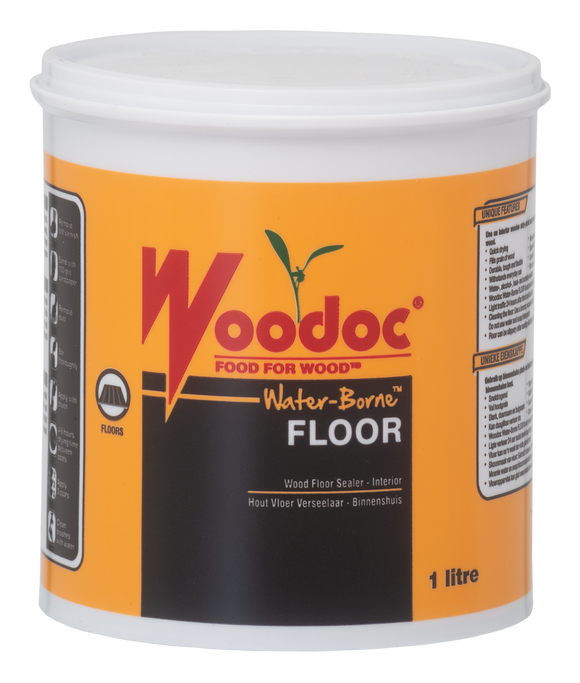Image of Woodoc Water-Borne Floor Matt Sealer 1L Clear in Woodcare Products