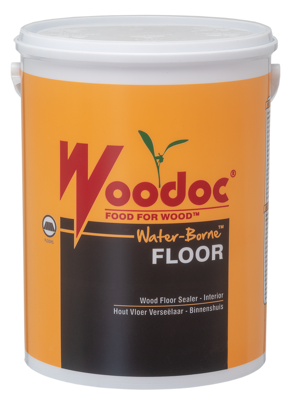 Image of Woodoc Water-Borne Floor Gloss Sealer 5L White in Woodcare Products