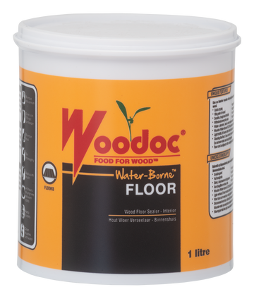 Image of Woodoc Water-Borne Floor Matt Sealer 1L White in Woodcare Products