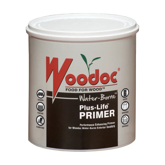 Woodoc Water-Borne Plus-Life Primer 1L Clear - image 01