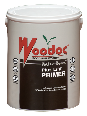 Image of Woodoc Water-Borne Plus-Life Primer 5L Clear in Woodcare Products