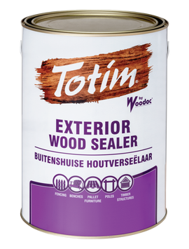 Image of Woodoc Totim Exterior Weatherproof Sealer 5L Mahogany in Woodcare Products