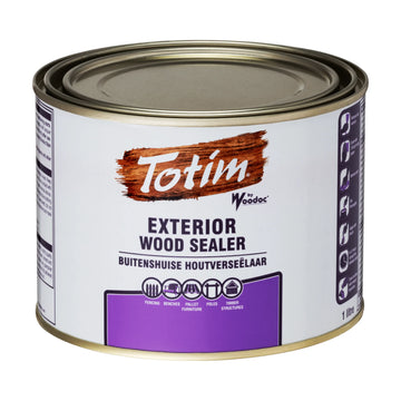 Woodoc Totim Exterior Weatherproof Sealer 1L Golden Brown - image 01