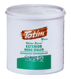 Image of Woodoc Totim Water-Borne Exterior Wood Sealer 1L Mahogany in Woodcare Products