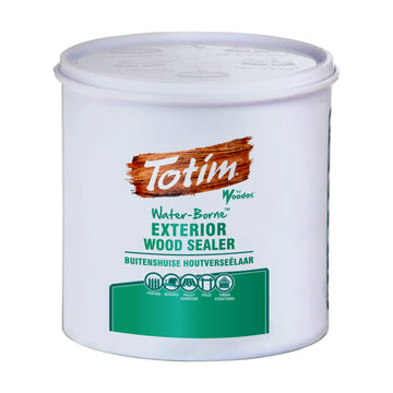 Woodoc Totim Water-Borne Exterior Wood Sealer 1L Teak - image 01