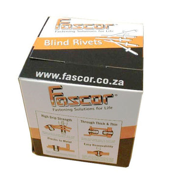 Fascor Rivet As3215 3.2X15mm 500pk FAS53215 in General Hardware
