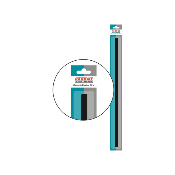 Image of Magnetic Flexible Strips 1000*10Mm Black