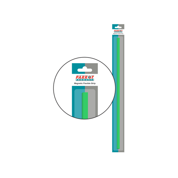 Image of Magnetic Flexible Strips 1000*10Mm Green