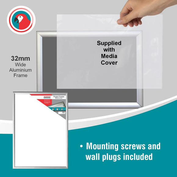 Parrot Poster Frame A0 1250x900mm Single Mitred - image 08