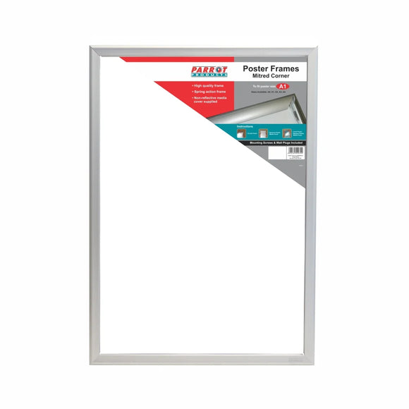 Parrot Poster Frame A1 900x655mm Single Mitred - image 01