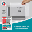 Parrot Poster Frame A2 655x480mm Single Mitred - image 03