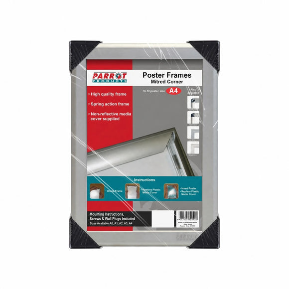 Parrot Poster Frame A4 360x275mm Single Mitred - image 07