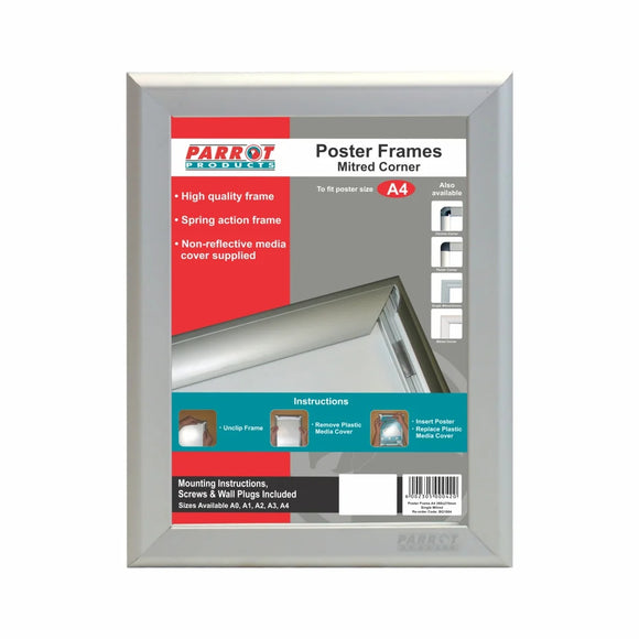 Parrot Poster Frame A4 360x275mm Single Mitred - image 01