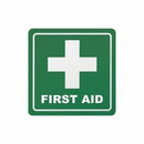 Parrot Sign Symbolic 150x150mm Green First Aid Sign On White Acp - image 03