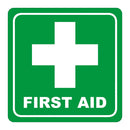 Parrot Sign Symbolic 150x150mm Green First Aid Sign On White Acp - image 05