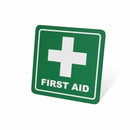 Parrot Sign Symbolic 150x150mm Green First Aid Sign On White Acp - image 06