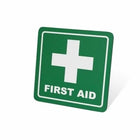 Parrot Sign Symbolic 150x150mm Green First Aid Sign On White Acp - image 06