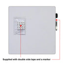 Parrot Whiteboard Tile Magnetic 355X355 Silver - image 05