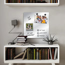 Parrot Whiteboard Tile Magnetic 355X355 Silver - image 08