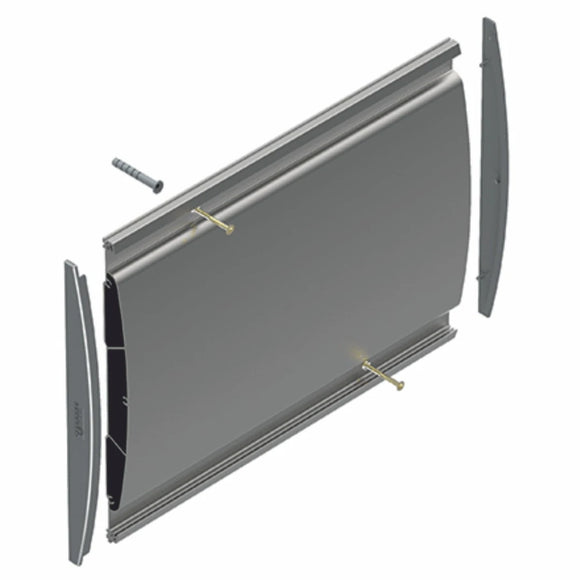 Parrot Sign Frame Single Sided End Cap 210mm - image 06