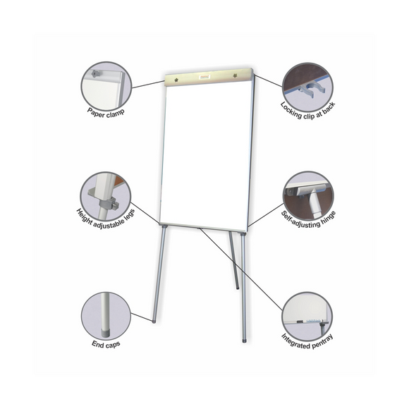 Image of Flipchart Non Magnetic Standard 1000*640Mm