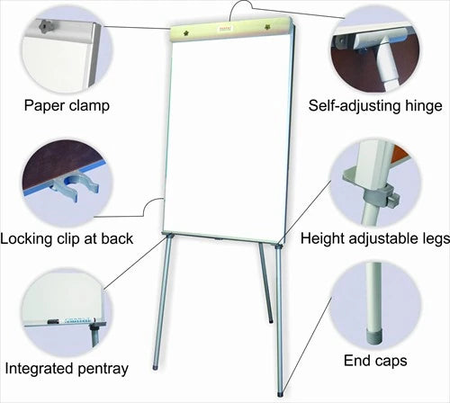 Parrot Flipchart Non Magnetic Standard 1000x640mm - image 07