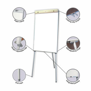 Parrot Flipchart Non Magnetic Standard 1000x640mm - image 01