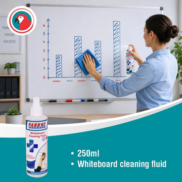 Parrot Cleaning Fluid Whiteboard 250ml Carded - image 01