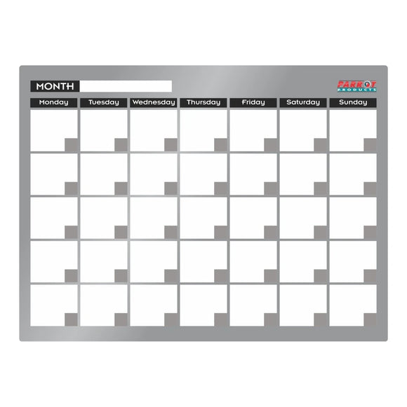 Parrot Monthly Planner Cast Acrylic 600 X 450mm - image 08