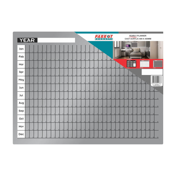 Parrot Yearly Planner Cast Acrylic 600 X 450mm - image 06