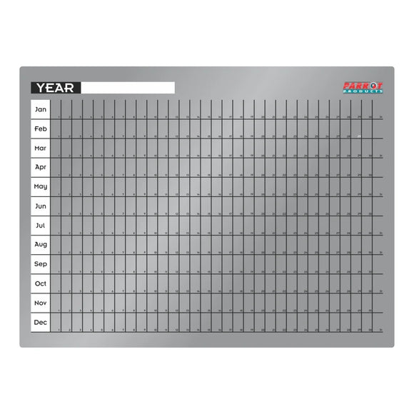 Parrot Yearly Planner Cast Acrylic 600 X 450mm - image 01