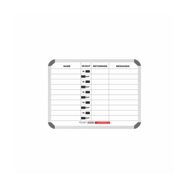 Image of In/Out Board Magnetic 10 People 600*450Mm