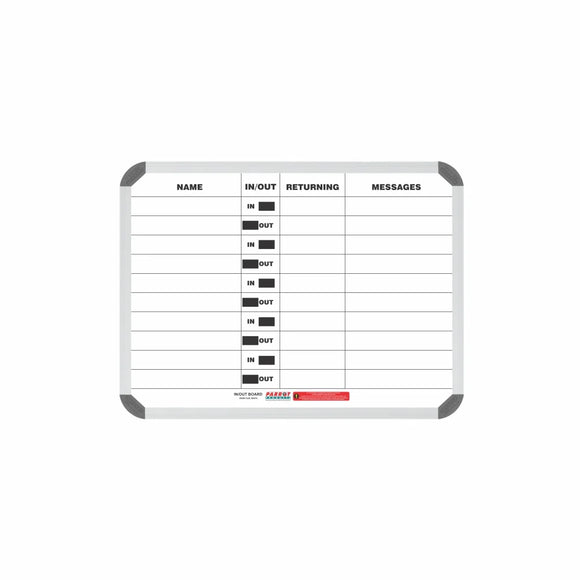 Parrot In/Out Board Magnetic 10 People 600x450mm - image 01