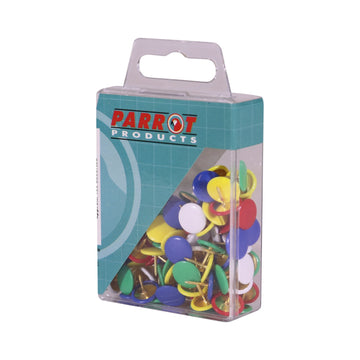 Parrot Drawing Pins Boxed Pack 100 Assorted - image 02