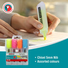 Parrot Marker Highlighter Pouch 4 (Yellow-Pink-Blue-Orange) - image 08