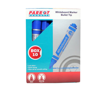 Parrot Marker Whiteboard Bullet Box 10 D/Blue - image 01