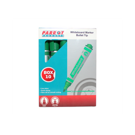 Image of Marker Whiteboard Bullet Box 10 Green