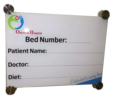 Parrot A4 210X297mm Hospital Glass Bed Board With Print - image 01