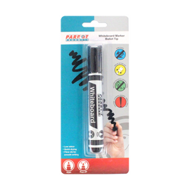 Image of Marker Whiteboard Bullet Carded Black